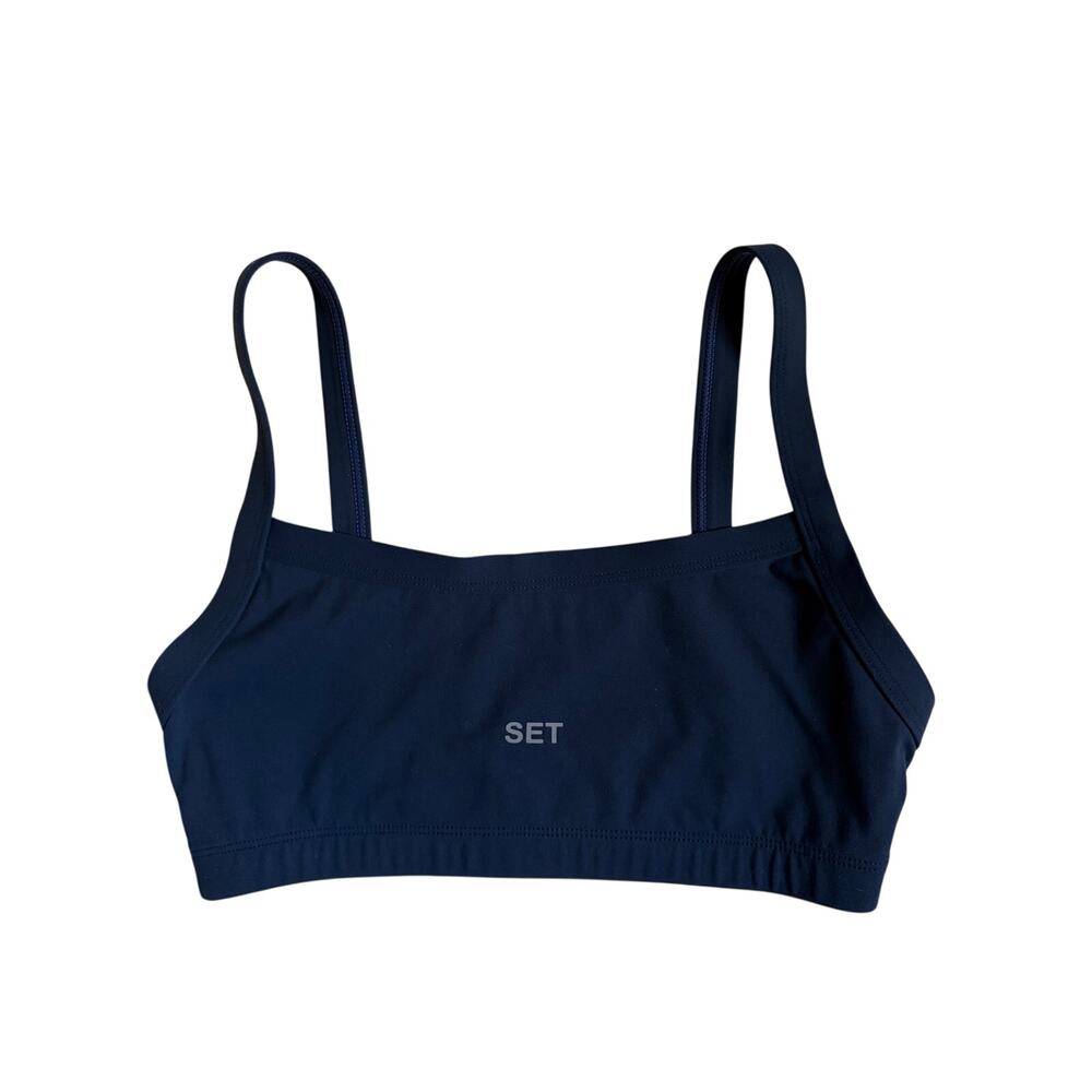 SET Active SportBody Sporty Scoop Bra (Midnight Navy) - Small